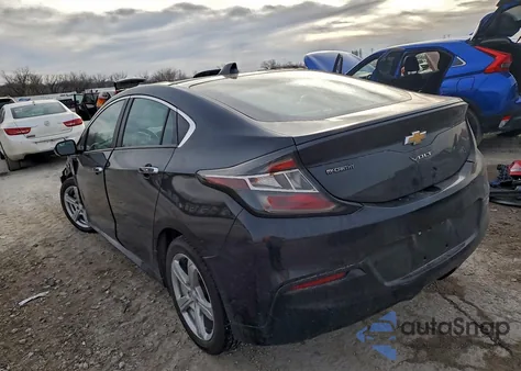 2018 Chevrolet Volt Lt из США, поврежденный, VIN 1G1RA6S5XJU115594